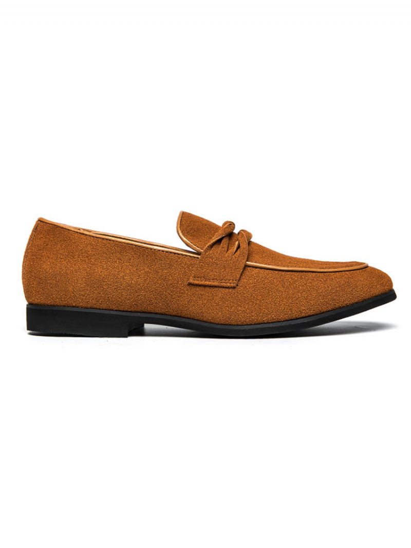 Herren-penny-loafer Aus Veganem Leder - Gelb