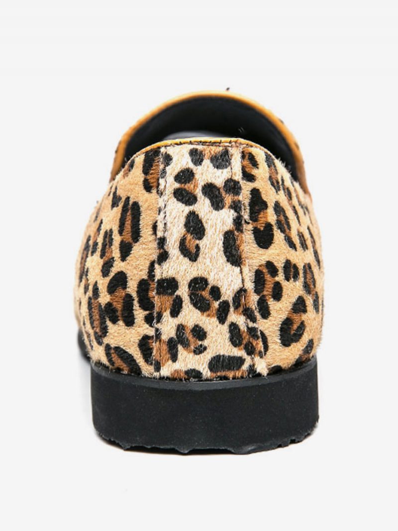 Herren-slipper Mit Leopardenmuster - Leopard