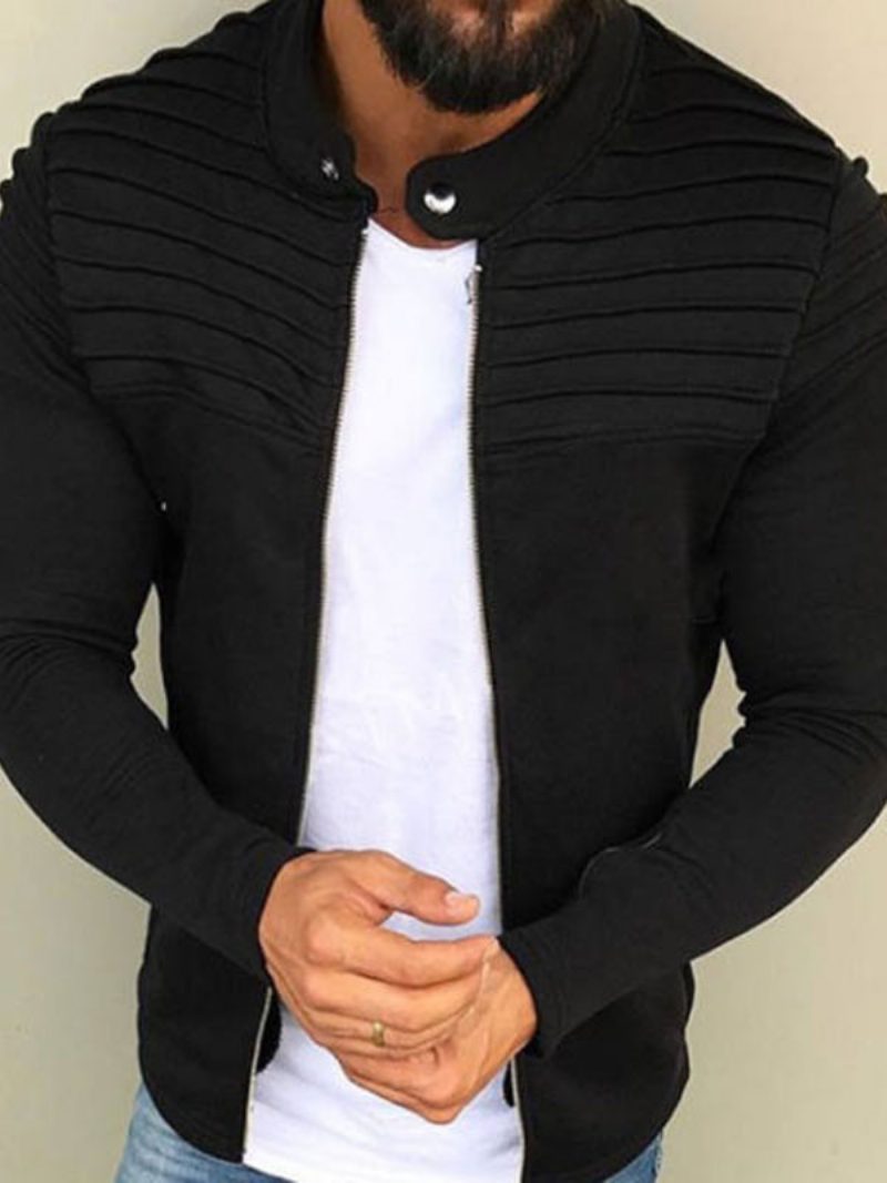 Jacke Für Herren Aus Polyester Von Handsome - Schwarz