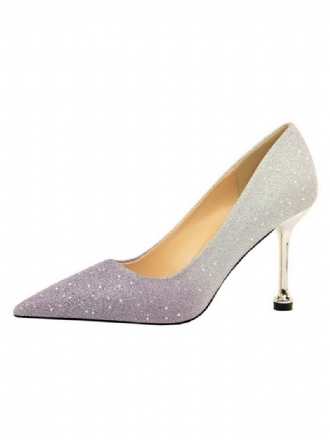 Damen-pumps Mit Glitzerndem Stiletto-absatz Und Abend-/ballschuhen