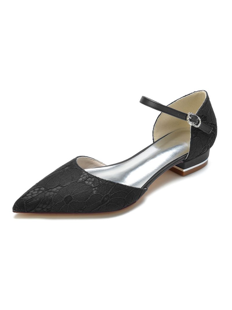 Mary-jane-brautschuhe Für Damen - Schwarz