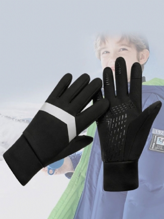 Handschuhe Für Herren Farbblock-polyester