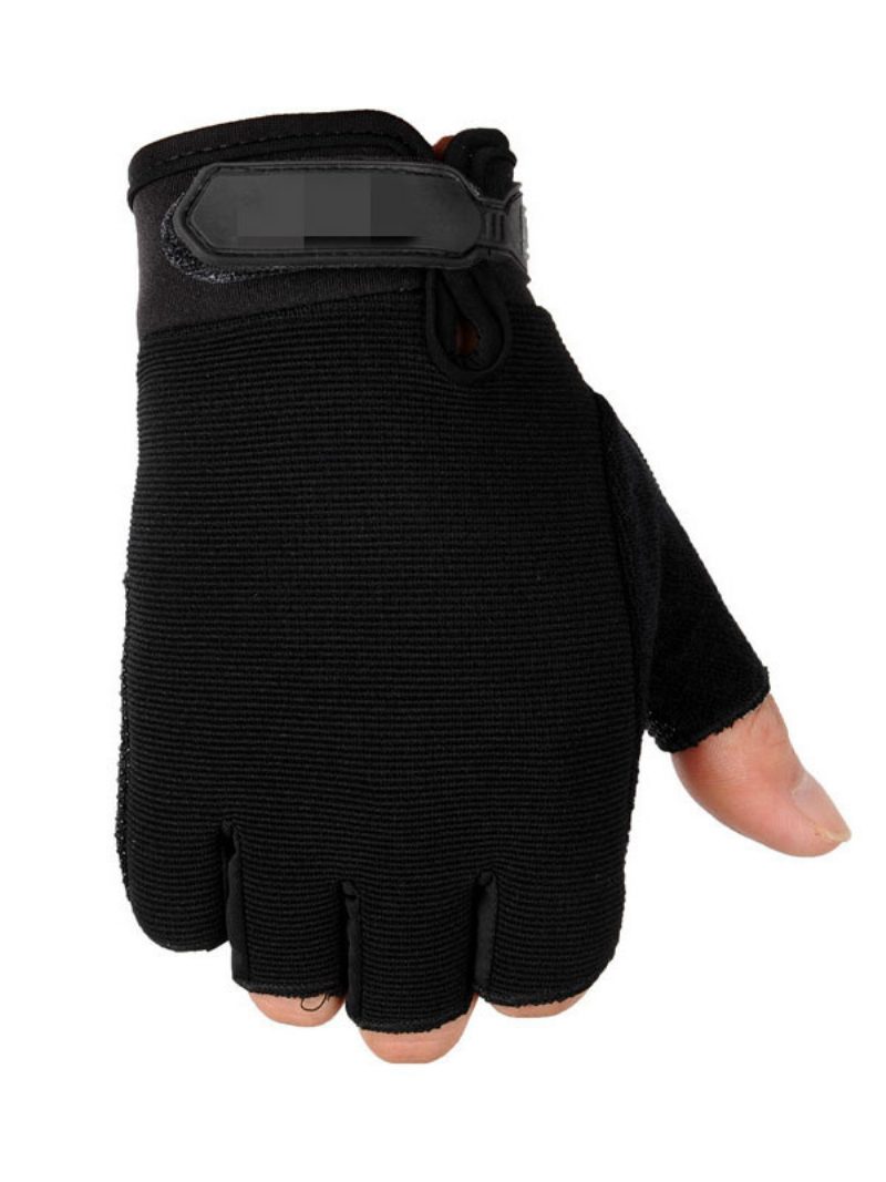 Herren-handschuhe Bequeme Tarn-polyester-tarnhandschuhe - Schwarz