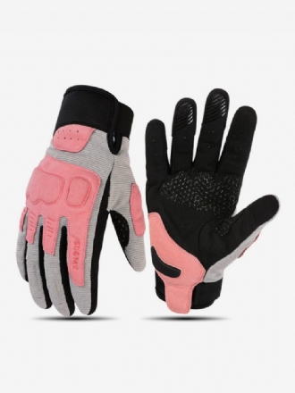 Motorrad Macaron Retro Mesh Fahrer Handschuhe Touchscreen Anti-fall Radfahren Racing Klettern Wandern