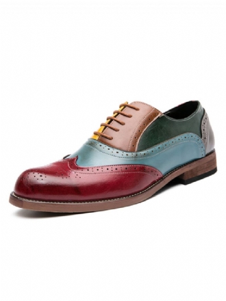 Herren Wingtip Oxford Prom Hochzeitskleidschuhe