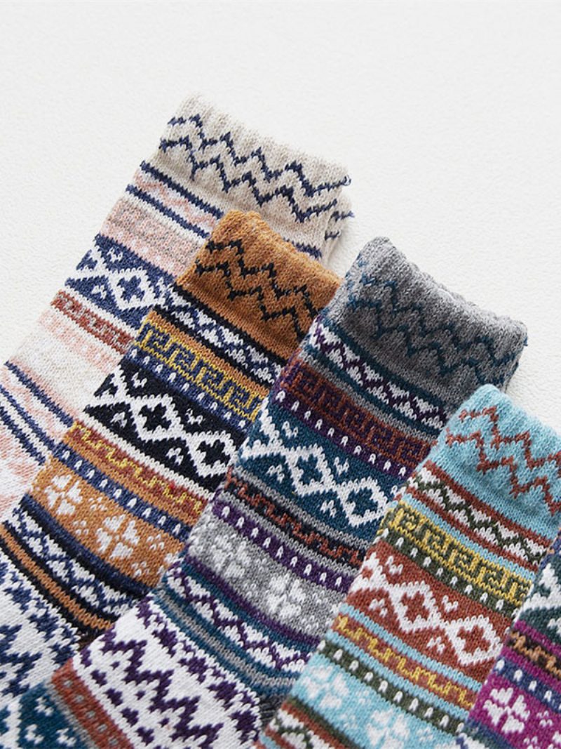 Socken Aus Grauer Poly-/baumwollmischung Im Farbblockdesign - Grau