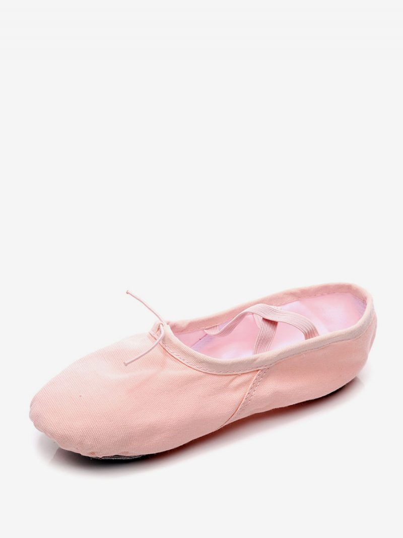 Ballett-tanzschuhe Für Damen Schwarz Geschlossene Zehenpartie - Rosa