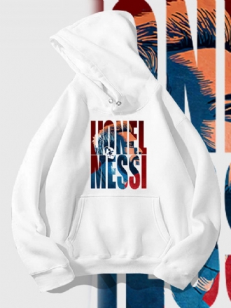 Argentinien Messi Nummer 10 Hoodie Herren Top