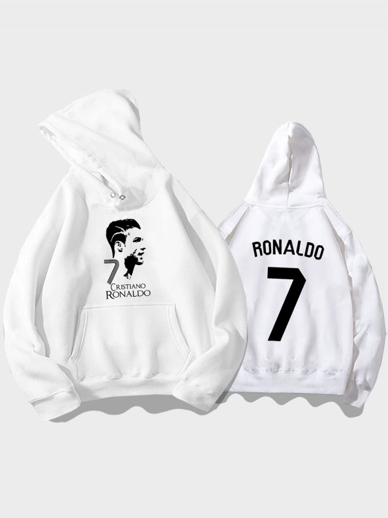 Cristiano Trainings-hoodie Ronaldo Nummer 7 Herren-oberteil