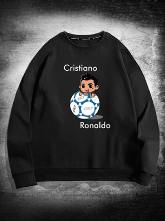 Herren-ronaldo-sweatshirt Mit Langen Ärmeln