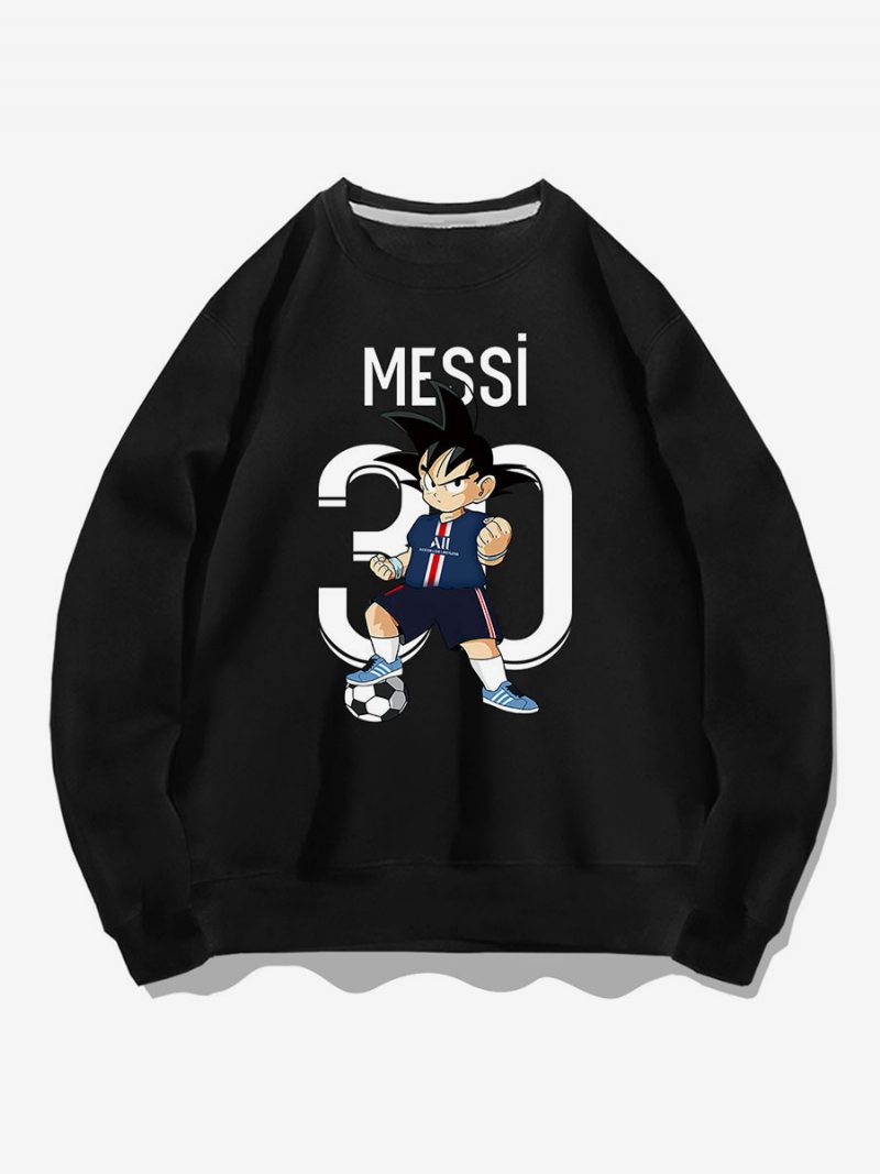 Messi Sweatshirt Herren-oberteil Für Erwachsene