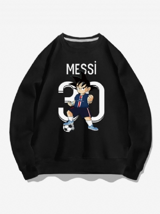 Messi Sweatshirt Herren-oberteil Für Erwachsene