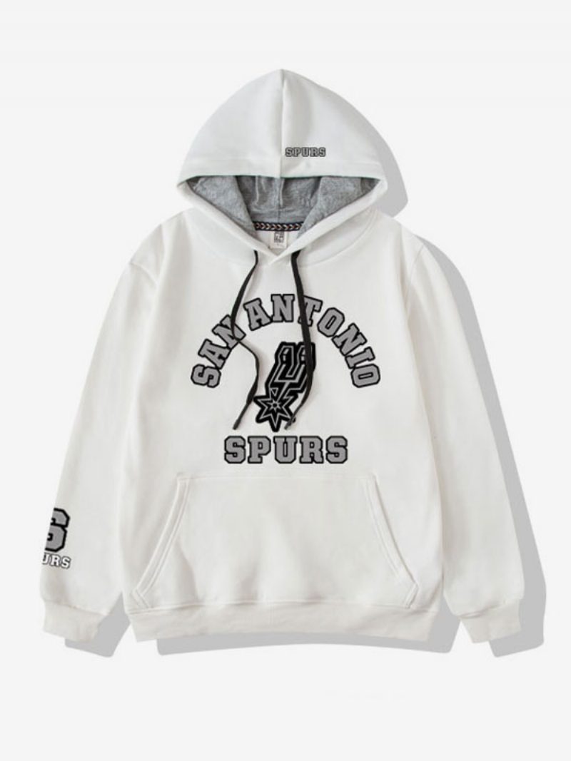 San Antonio Spurs Team Hoodie Herren-sweatshirt - Weiß