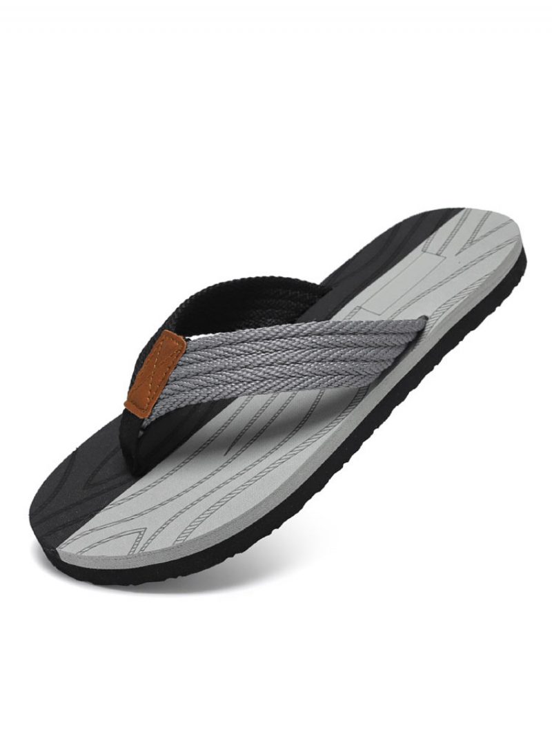 Herren-sandalen Zum Hineinschlüpfen Pvc-obermaterial Eva-sohle