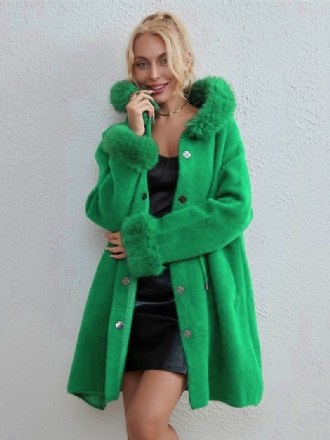 Jacke Für Damen Mit Langen Ärmeln Und Kapuze Übergroße Herbst-winter-oberbekleidung