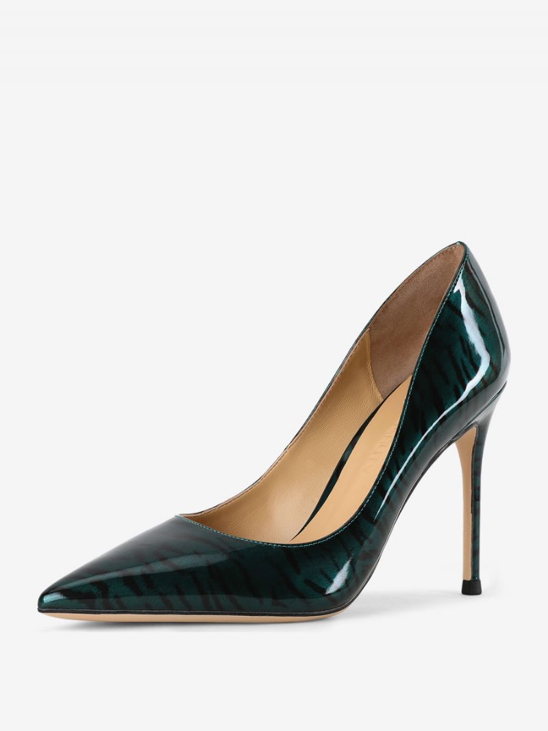 Damen-absätze Spitzer Zehenbereich Zebramuster S Stiletto-absatz Sexy Pump