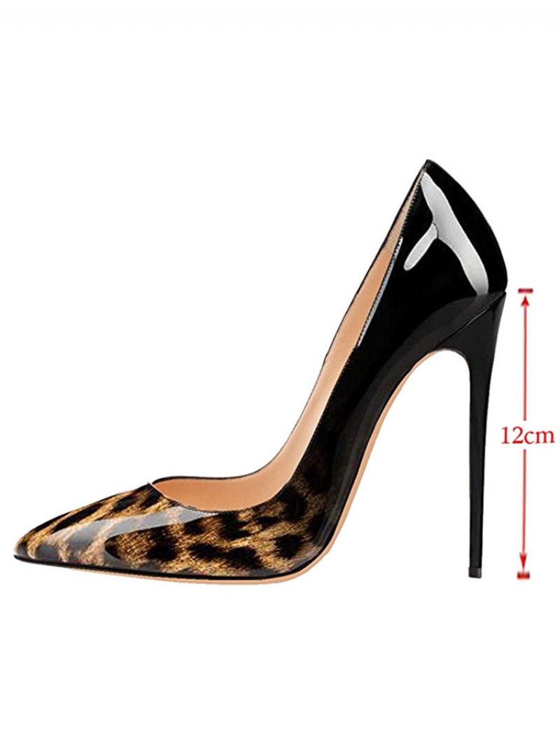 Sexy Damen-pumps Mit Leopardenmuster Und Schlichtem Stiletto-absatz - Leopard