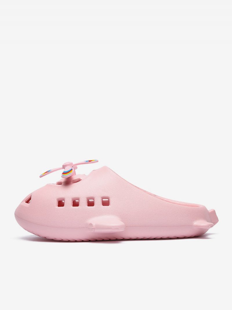 Schuhe Für Jungen Hübsches Pu-leder Mit Tiermuster - Rosa