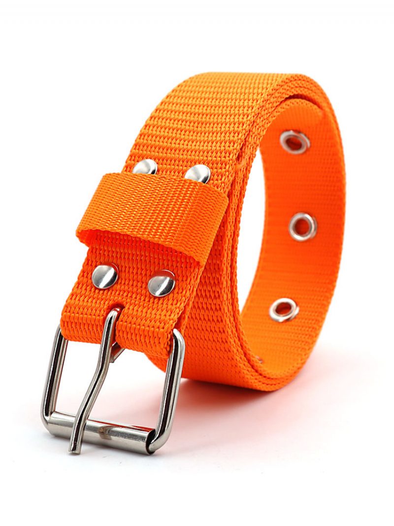 Männer Gürtel Nylon Chic Zinklegierung Täglich Casual Orange